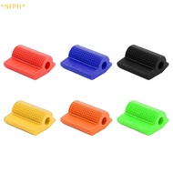 NFPH&gt; Motorcycle Colored Modified Shift Gear Lever Pedal Rubber Cover Shoe Protector Foot Peg Toe Gel For Motorcycle Accessories new