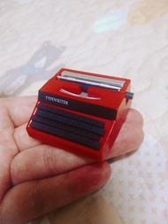 扭蛋 打字機 紅色打字機 裝飾