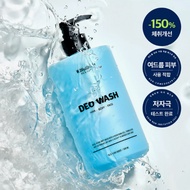 W.Dressroom Perfect Deo Wash 500ml / Shampoo, Face cleansing, Body Wash  3-in-1