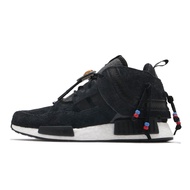 adidas Casual Shoes Nmd _ C1 Black White Folk Style Suede Men's Women's [ACS] G55725