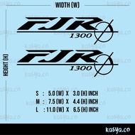 ❊FJR 1300 YAMAHA❊ custom vinyl decal cutting sticker