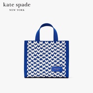 KATE SPADE NEW YORK MANHATTAN MODERNIST HEARTS JACQUARD SMALL TOTE KC838 กระเป๋าถือ