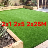 2M x 1M to 7M Artificial Grass Carpet Grass Home Decoration Karpet Rumput Tiruan Carpet Rumput