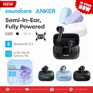 Soundcore by Anker K20i Semi Earbuds TWS Headphones Bluetooth Headset Wireless Earphones-A3994