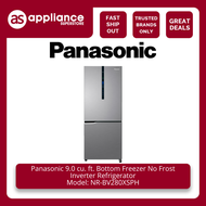 Panasonic 9.0 cu. ft. Bottom Freezer No Frost Inverter Refrigerator NR-BV280XSPH