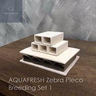 [Aquafresh] Pleco Breeding Set 3 For Fish Maw 3-4 Inch Size 7-9 9-12 Inch.