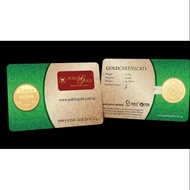 1 Dinar Public Gold LBMA Bullion Bar 999.9. Ready stock