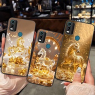 Nokia C21 PLUS / Nokia C31 / C32 / G11 PLUS case printed with Lucky horse image CNY