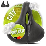 Bike Seat Designed in Germany, Made of Comfy Memory Foam I Bicycle Seat for Men and Women, Waterproo