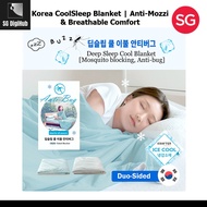 (2025 NEW) Korea Cooling Blanket for Deep Sleep | Breathable Anti-Mozzi Summer Duvet