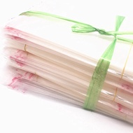 100pcs 6x11,8x11,9x13,10x15,12x15,14x14sm Beg Poli Boleh Ditutup Semula Beg Plastik Lutsinar Beg Pla