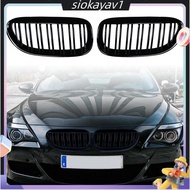 Front Kidney Bumper Grill Grille for  6 Series E63 E64 2004-2010 Car Accessories