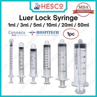 Disposable Syringe Picagari Luer Lock 1pc — 1/3/5/10/20/50ml cc, Blood Collection, Eat Medicine, Inj