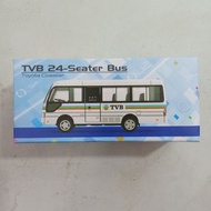 (葵興樂聲9樓門市現貨) 全新  豐田Coaster TVB 24 座巴士模型車