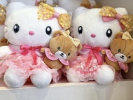 日本環球影城 大阪環球影城 USJ-日本Sanrio  hello kitty Hello kitty  Bear tiny  chum  泰迪熊 小泰迪 公仔