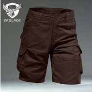 Eaglade Casual Cargo Shorts for Men in Coffee