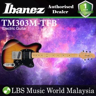 [Not Available] Ibanez TM303M-TFB Talman Solid Body Alder Vintage Tri Fade Burst Electric Guitar (TM