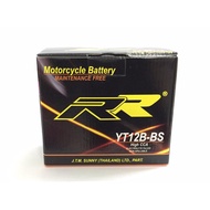 แบต BIGBIKE แบตเตอรี่ BIGBIKE แบตมอเตอร์ไซค์ บิ๊กไบค์ RR YT12B-BS 12V 12Ah