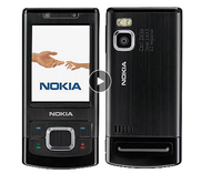 สำหรับ Nokia 6500S ปลดล็อคเดิม3G เครื่องเล่น Mp3 3.15MP โทรศัพท์แบบสไลด์