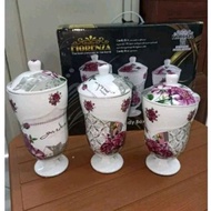 Toples Keramik Fiorenza Set 3 Pcs