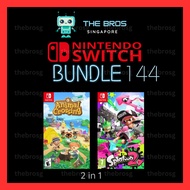 (2 in 1) Animal Crossing + Splatoon 2 (Nintendo Switch) Digital Games