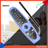 Skym* Protective Case Waterproof Scratch Resistant Half Coverage Silicone Remote Control Cover for LG AN-MR600/AN-MR650/AN-MR18BA