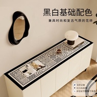 Sicilian Retro Simple Leather Table Mat Sideboard Cabinet Protective Pad Heat Insulation Waterproof Shoe Cabinet TV Cabinet