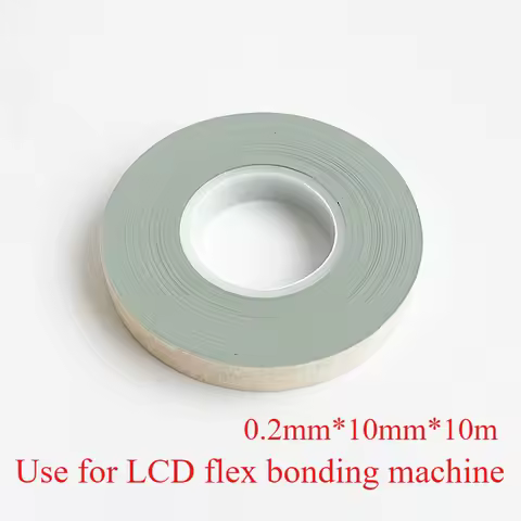 ACF Thermal Tape Insulation Silicone Rubber Adhesive Tape For LCD Flex Bonding Machine Module Flexib