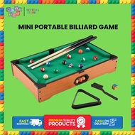 NextToy Colored Mini Portable Billiard Game Table 15  Billiards Ball + 1 Cue | Billiard For Kids