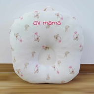 Gối chống trào ngược xô muslin êm ái dành cho bé sơ sinh xô muslin sợi organic ảnh thật sản phẩm