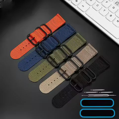 Nylon Watchband For Casio PROTREK Series PRW-6600 PRG-600Y PRG-650 PRG-600 Waterproof Sports 24mm Ny