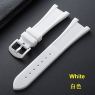 25*13mm Silicone Watchband for Patek Philippe Nautilus 55711 5712 5726 5980 Special Concave Interfac