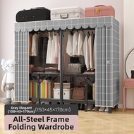 Easy-to-Assemble Foldable Durable Wardrobe