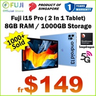 Brand New Fuji 10.1 Inch Android Tablet  / 5G + Wifi / 8GB RAM  / Snapdragon Processor / Free MS Office /Full Set In Box