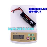 [HCM]Pin tx 2s 2200 8c 7.4v cho tay điều khiển