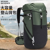 Travel Large-Capacity Backpack 50L Men Women Travel Hiking Backpack Backpack Lightweight Hiking Bag