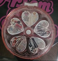 所見所得  5粒PS連收納盒  美音 黃紗 表演服  Disk Stand單出 星光少女 中古 絕版收藏 極稀有