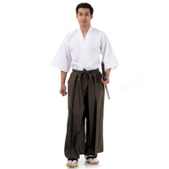 ชุดกิโมโนโบราณ ชุดซามูไร ชุดฮากามะ ชุดแฟนซีญี่ปุ่นชาย ชุดประจำชาติญี่ปุ่น ชุดนักรบญี่ปุ่น ชุดเคนโด้ Kendo Outfit Samurai costume for men