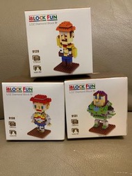 Loz Diamond Block Disney 微型積木 反斗奇兵 胡迪 巴斯 翠絲