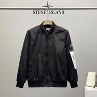 Stone island 100% Original Authentic Spring and Autumn Embroidery Thickened Cotton Coat Men and Wome