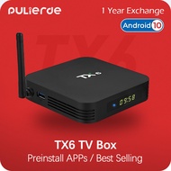[แอปที่ติดตั้งไว้ล่วงหน้า] TX6 4GB 64GB Android Box TV H616 Android10 รองรับ 6K 2.4G WiFi 4K HDR PUL