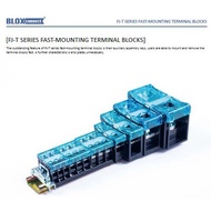 BLOX Connect FJ-T SERIES Fast Rail Mount Terminal Blocks FJ111T/FJ211T/FJ311T/FJ411S/FJ611S/FJ711S