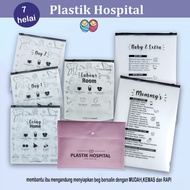 Plastik Hospital Bersalin Ziplock Bag For Packing Barang  Baby Dan Ibu ( 7 pcs )
