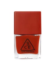 韓國 3CE 深橙棗紅色指甲油 #RD08 Korea Dark Orange Moody Red Nail Lacquer 現貨