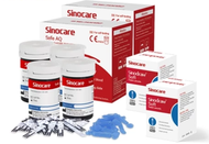 SINOCARE BLOOD GLUCOSE TESTING STRIPS