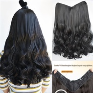 Hair clip curly 60cm long Hair clip Wig Korean curly curly Wig Daily Wig Women's Hair clip
