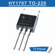 10pcs Original HY1707 TO-220 HY 1707 HY1707P TO220 70V/80A MOSFET Transistor new original IC