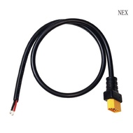 NEX 50cm 19 69in Long XT60 Connector Cable Male to Pigtail 2Pin Bare Wire for UAVs