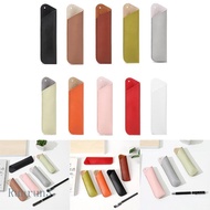 RUN Protective Sleeve for Pen PU Leather Pen Holder Sleeve Handmade Protective Cover