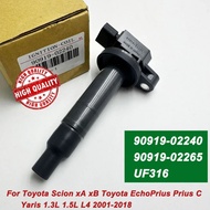 90919-02240 Ignition coil For Toyota Scion ECHO PRIUS YARIS 1.5L1.3L 1NZFE 2NZFE 2000-2019 909190224